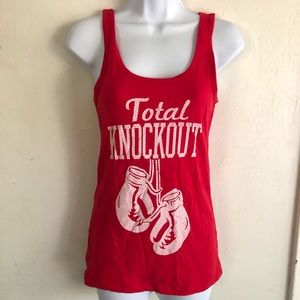 Chin-up apparel Total Knock Out tank top